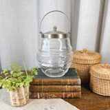 Chiseled glass cookie bucket