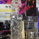 Carafe en verre retro