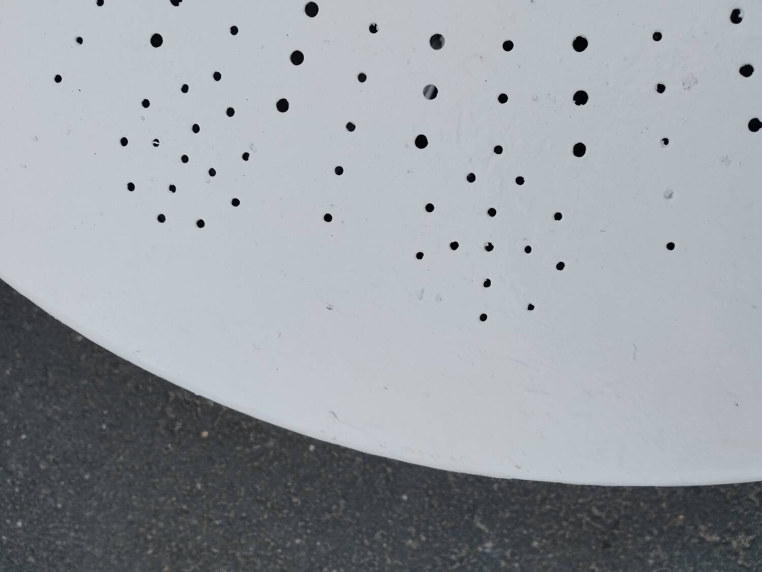 Antique garden furniture in vintage iron