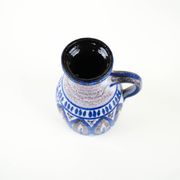 Ceramic vase with a handle, Danish design, 1960s, made in Denmark