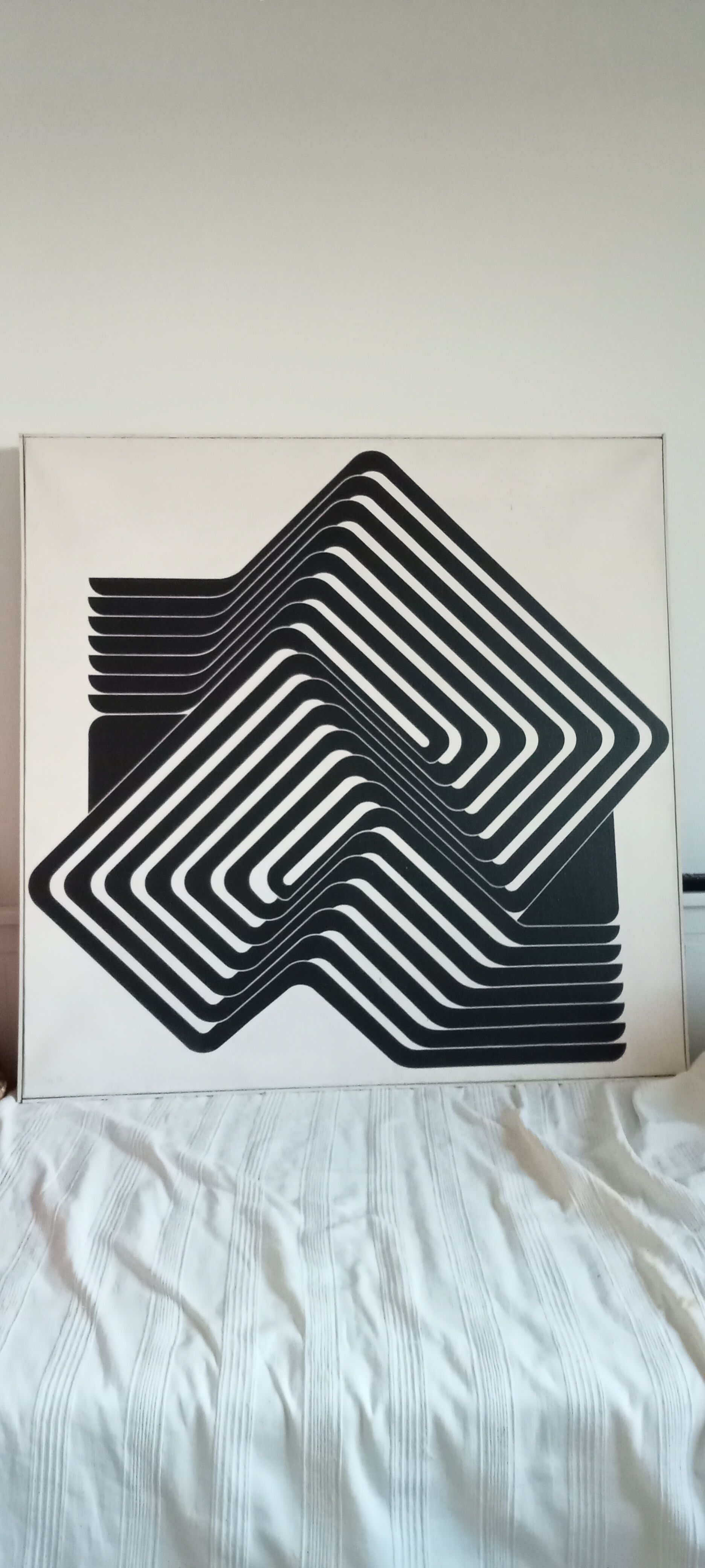 Painting signed Maryse Eloy