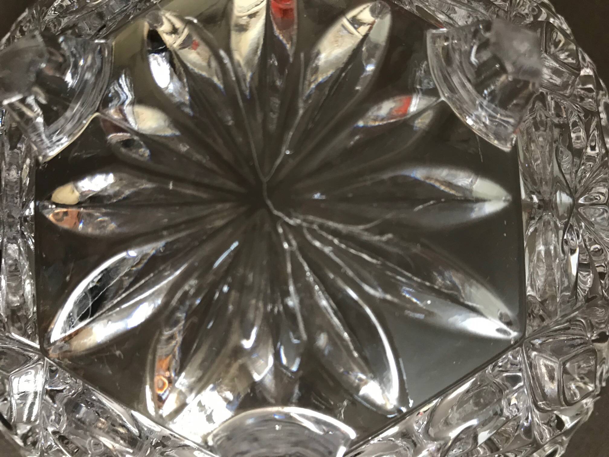 Crystal candy dish