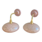 Pair of vintage wall lights