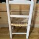 Chaise enfant assise paillée