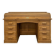 Bureau américain à rideau en chêne 1920