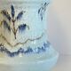 Vintage Blue Ceramic Lamp