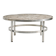 Table basse en acier avec plateau en pierre par Edel Hegedal pour L. Hjorth