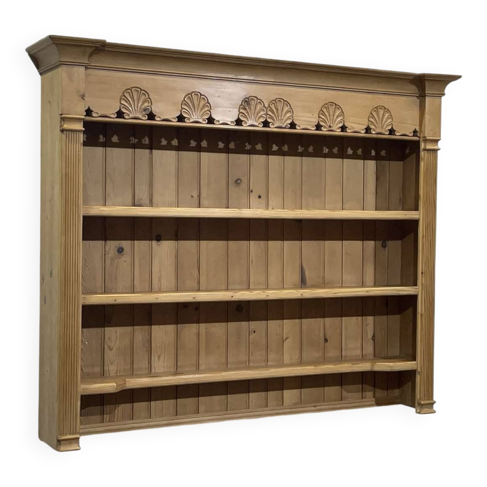 English fir dresser top from the 1980s