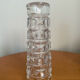 Vintage glass crystal vase 1950