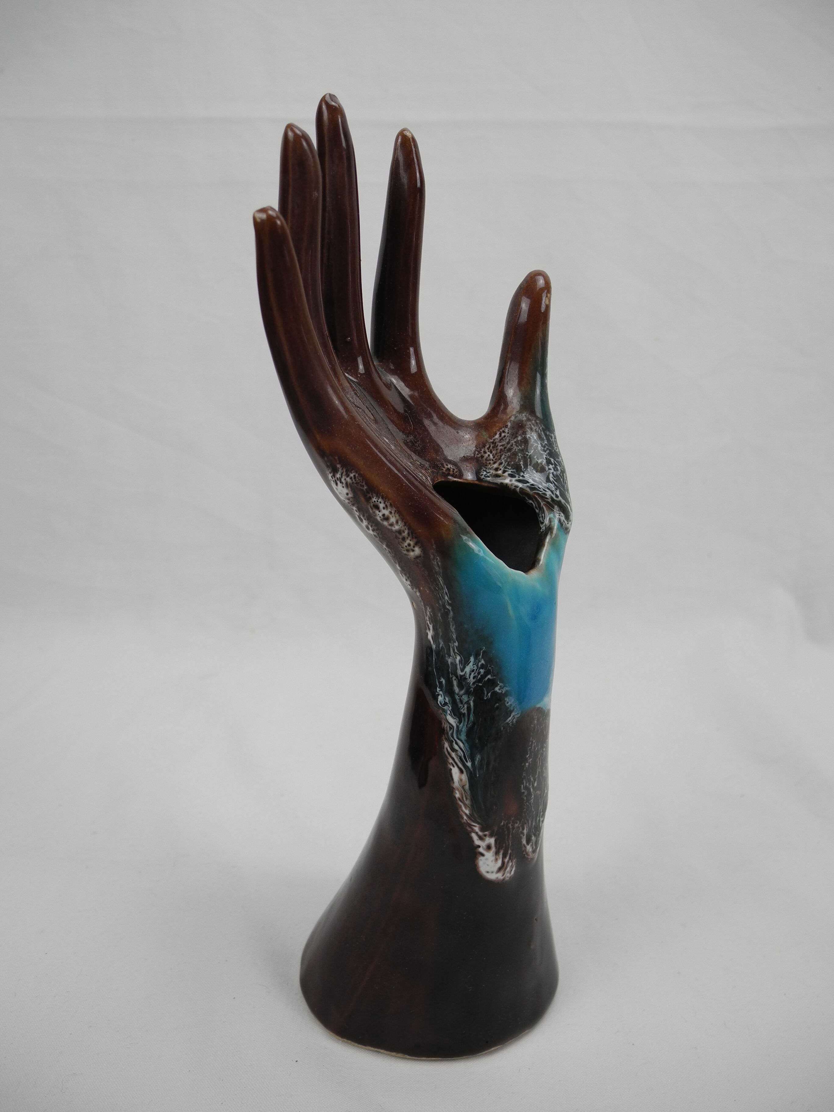 Main soliflore baguier vintage ring holder vase