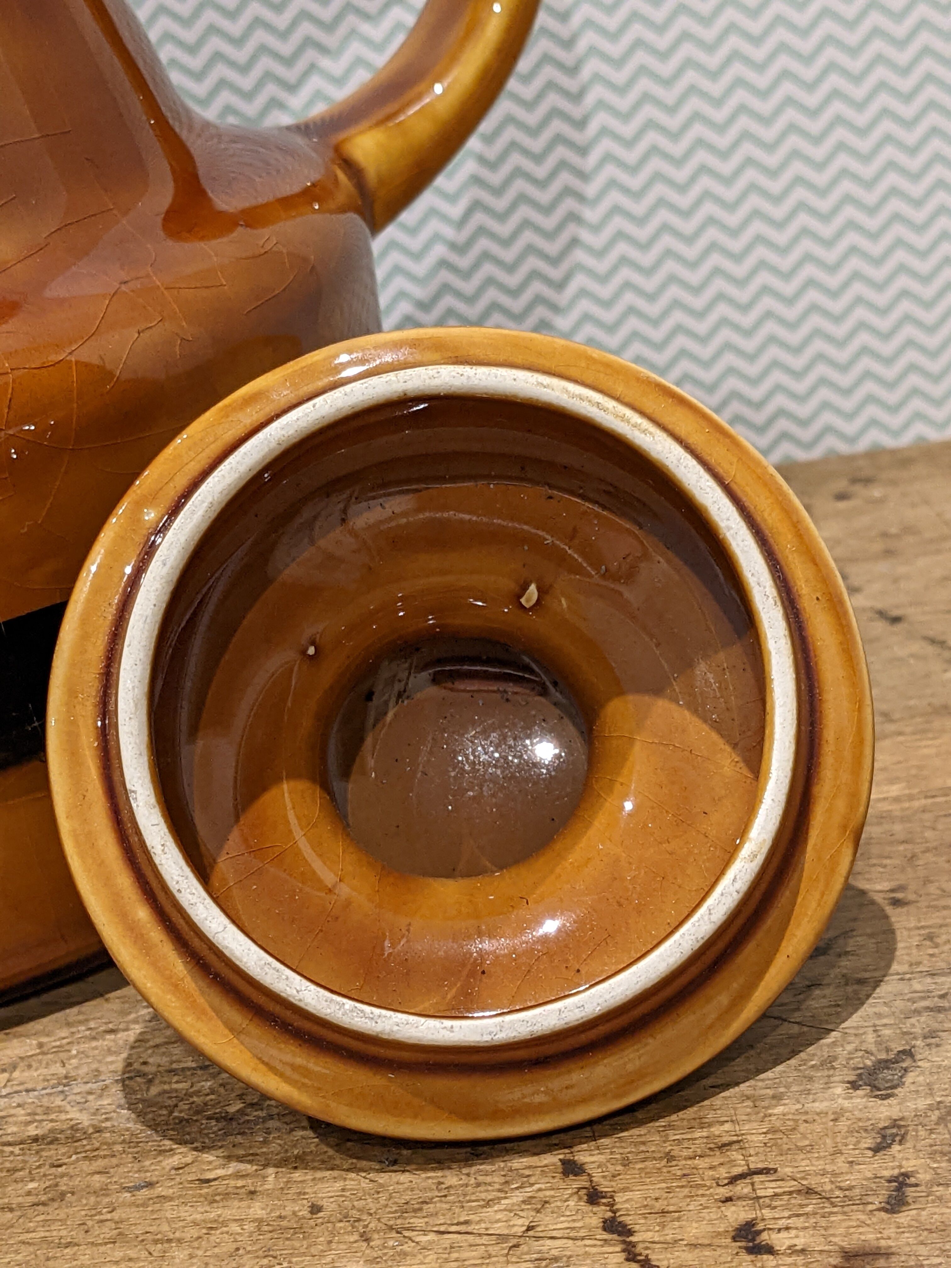 Vintage teapot '70 ceramic St Amand