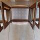 4 sled chairs, vintage
