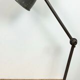 Brown Industrial Workshop Table Lamp, 1960s