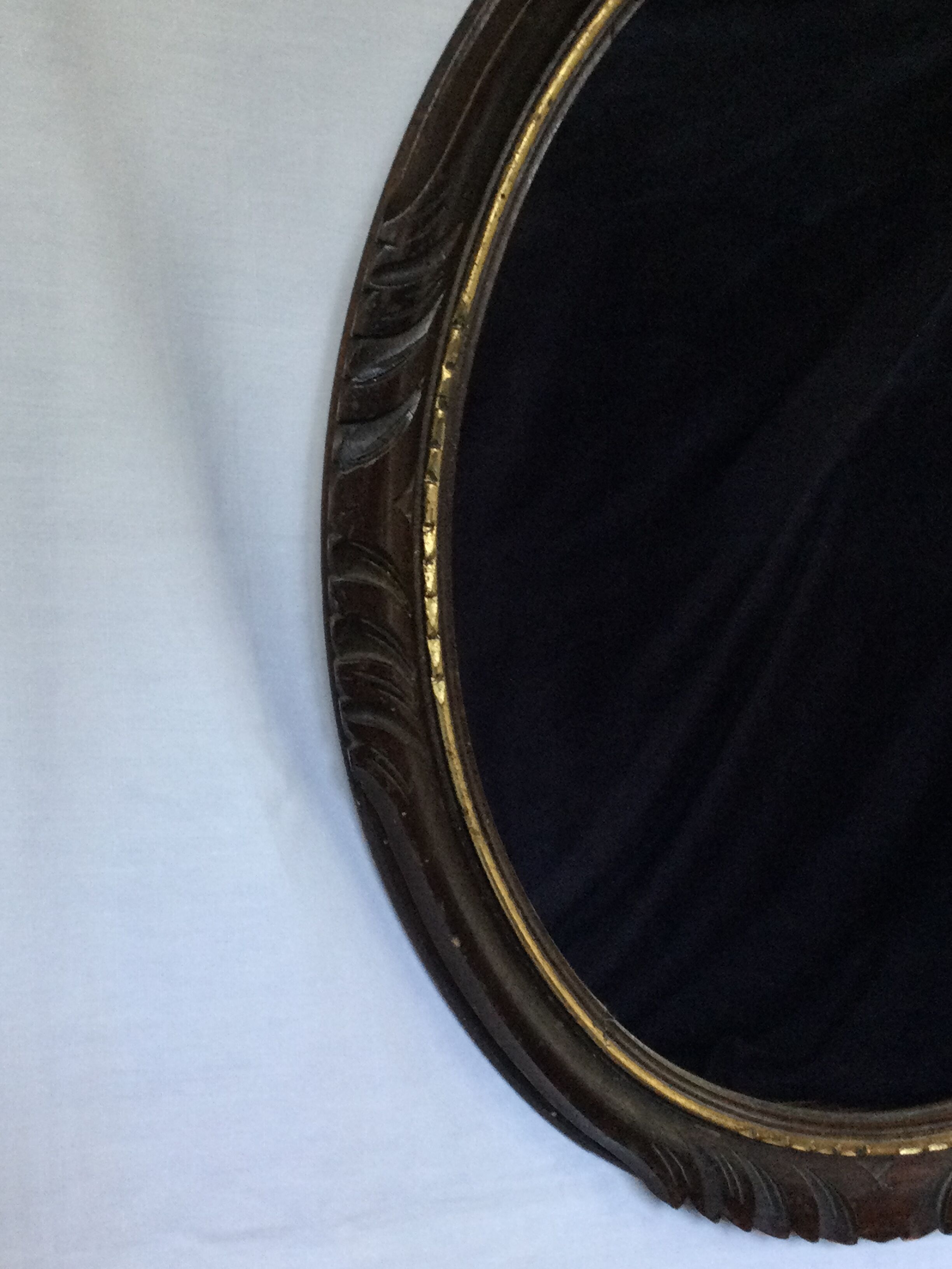 Miroir en bois