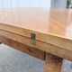 Extendable Scandinavian table from the 1950s – light wood