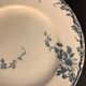 Set of 10 dessert plates KG Lunéville Passiflore model