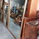Mirror mirror mirror golden wood bistro style -1m68x1m15