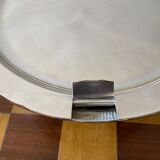 Old silver metal trivet