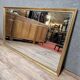 Large wall mirror, gold leaf frame / 160 x 100 cm