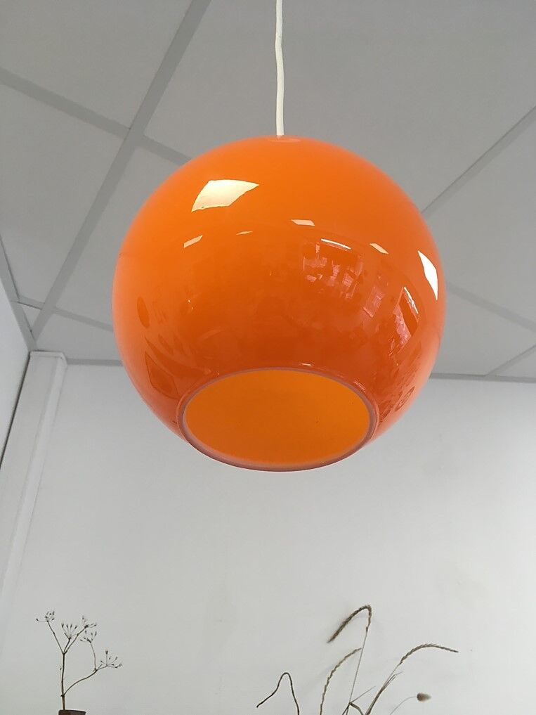 Orange globe suspension