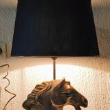 Horse lamp in the style of Maison Charles 1980
