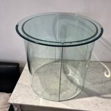 Coffee table 2 half moon Tempered glass Italy 70