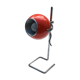 Lampe eye ball orange vintage années 70