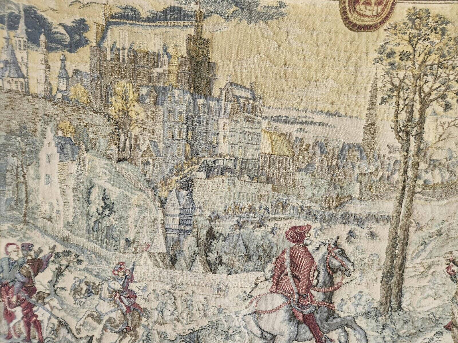 Medieval Hunts of Maximilian wool Jacquard tapestry gobelin Brussels