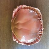 Vintage ceramic crab box signed Caugant