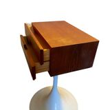 Vintage tulip foot bedside table