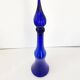 Bouteille, carafe italienne Empoli bleue