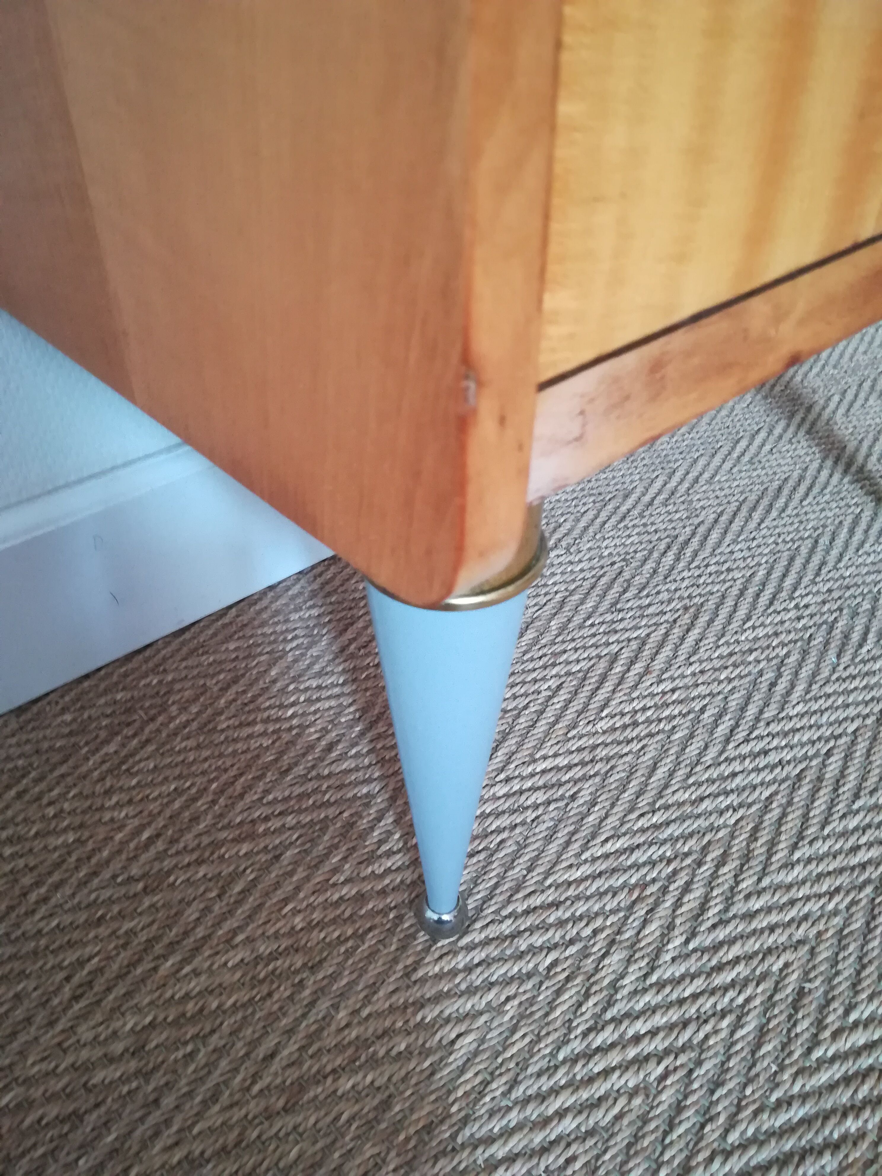 A pair of bedsides