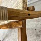 Wicker armchair