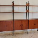 vintage Scandinavian teak bookcase