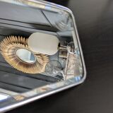 three barber mirrors