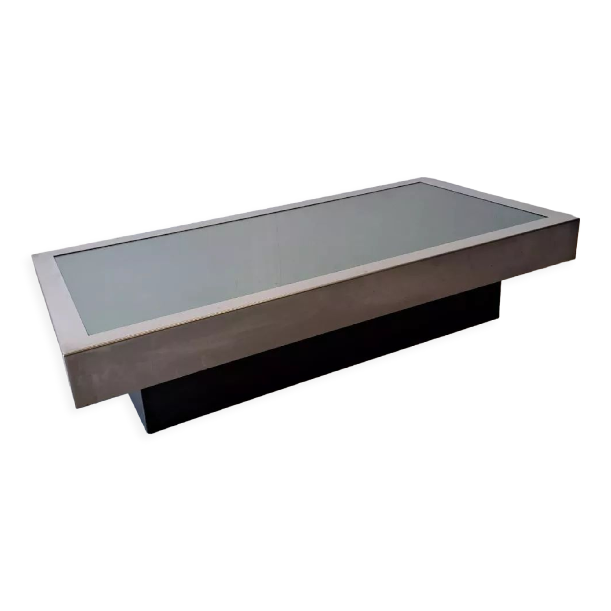 Mirror coffee table 1970