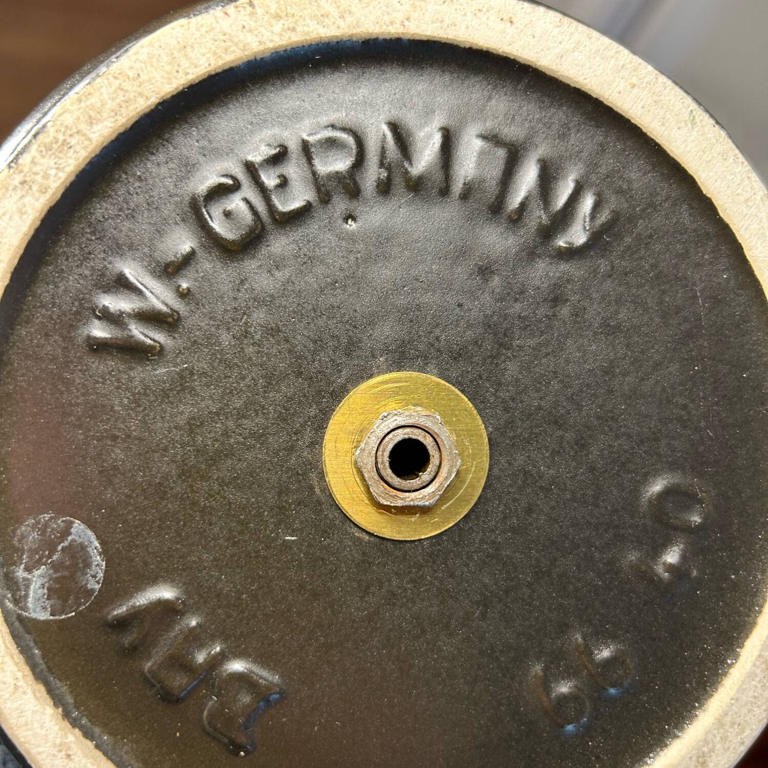 Grande lampe années 70 ceramique W.Germany