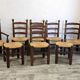 Chairs, armchairs, stools in the style of Charles Dudouyt