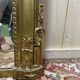 Miroir en bois et stuc doré époque Louis Philippe