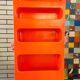 Large vintage Prisunic shelf by Jean Lin Viaud from the 70s.
