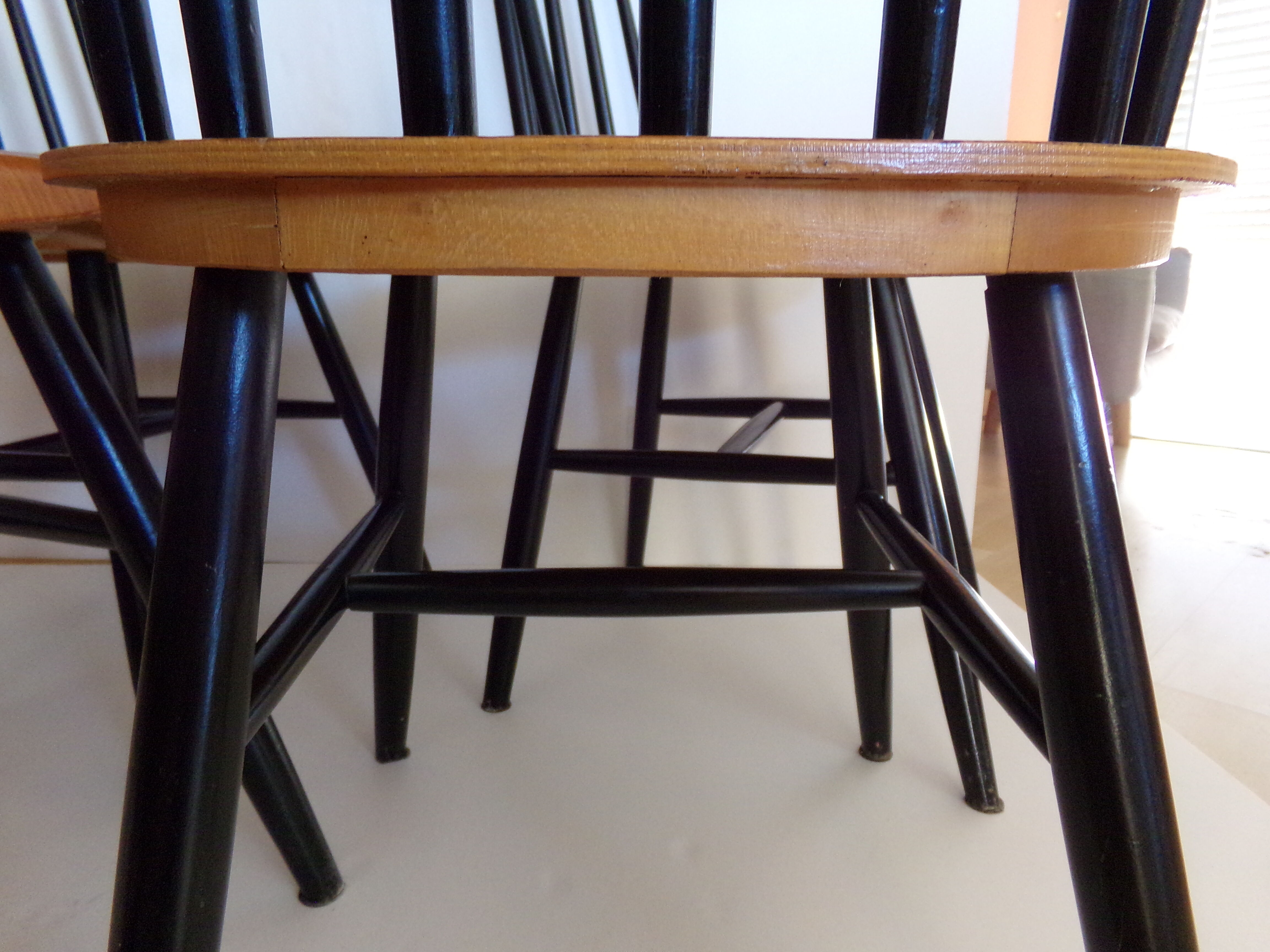 4 "Fanett" chairs by Ilmari Tapiovaara