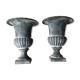 Pair of Medici style Planter Vases Anthracite Grey.
