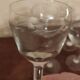 Suite de 9 verres à vin