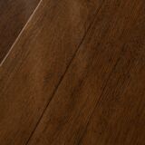 Vintage Oak Nesting Tables (Set of 3) – Rustic Modernist Side Tables, 1970s