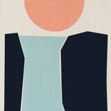 Peinture sur papier - Waterfall 4
