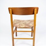 Set of six dining room chairs of danish design from the 1960s.