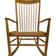 J16 rocking chair by Hans J. Wegner