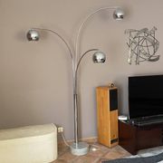 Muguet floor lamp by Goffredo Reggiani. 1970. Space age.