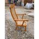 Oak armchair