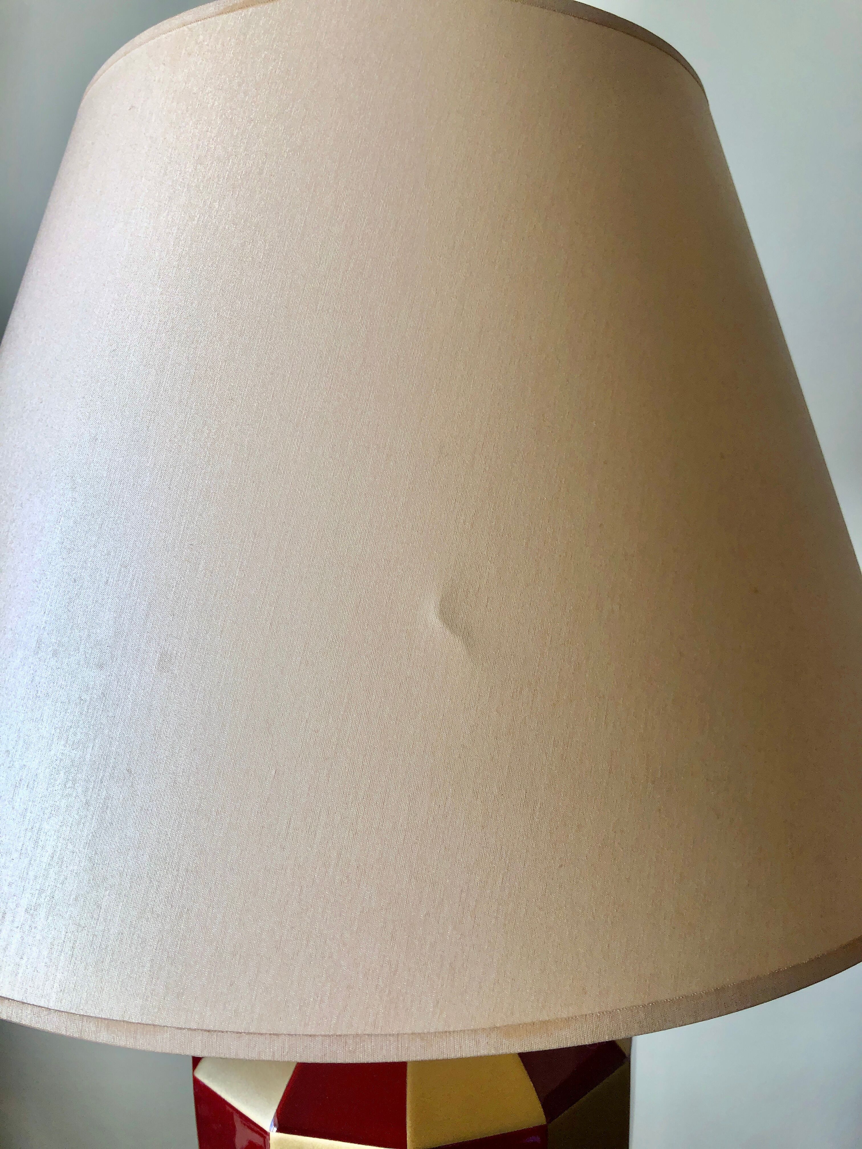 Lamp House The Dolphin red and gold